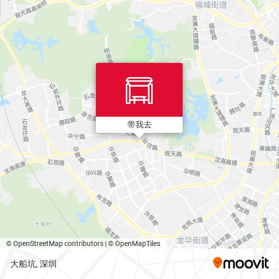 大船坑地图