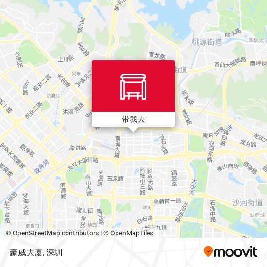 豪威大厦地图