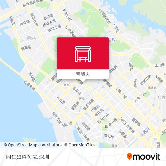 同仁妇科医院地图