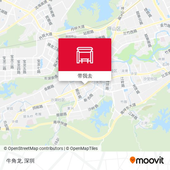 牛角龙地图