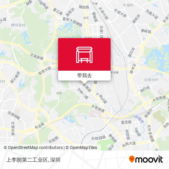 上李朗第二工业区地图