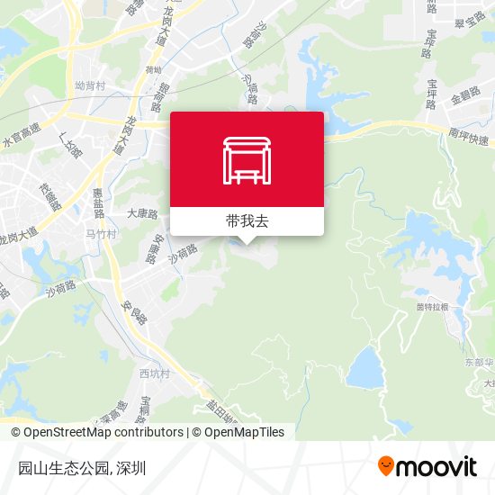 园山生态公园地图