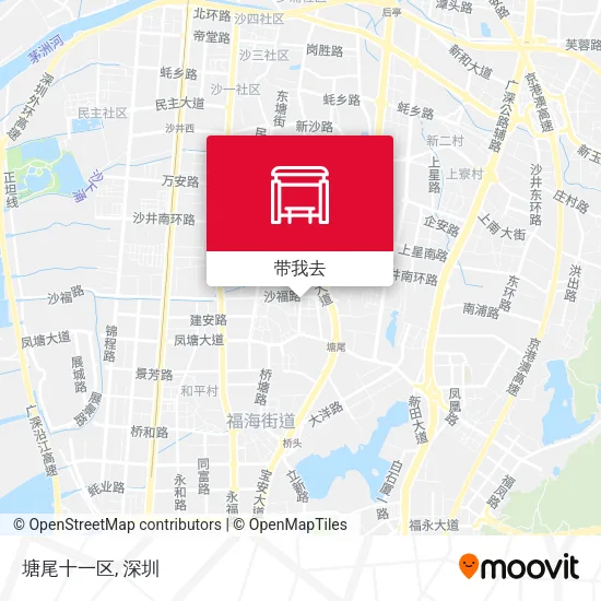 塘尾十一区地图