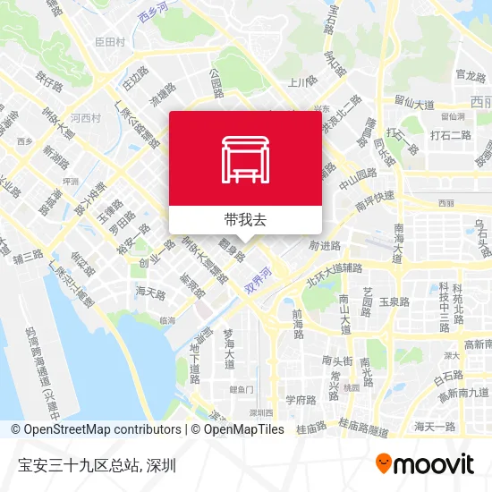 宝安三十九区总站地图
