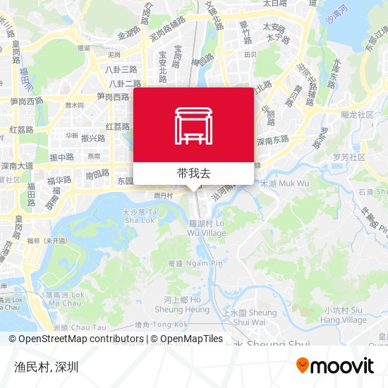 渔民村地图