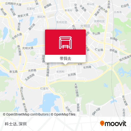 科士达地图