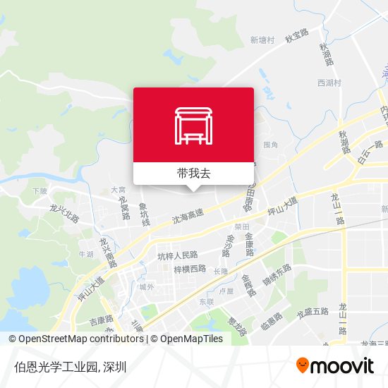 伯恩光学工业园地图