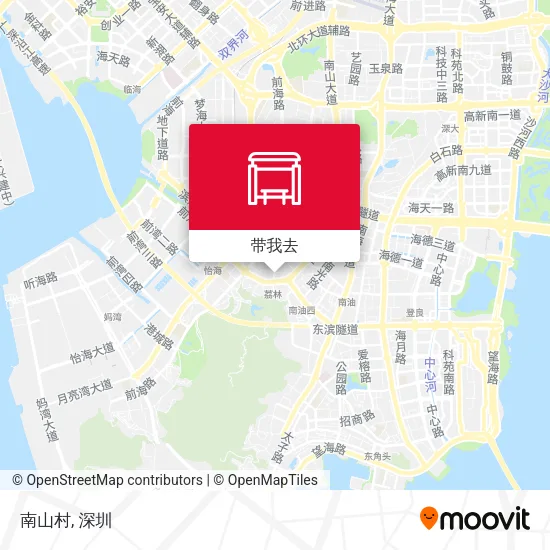 南山村地图