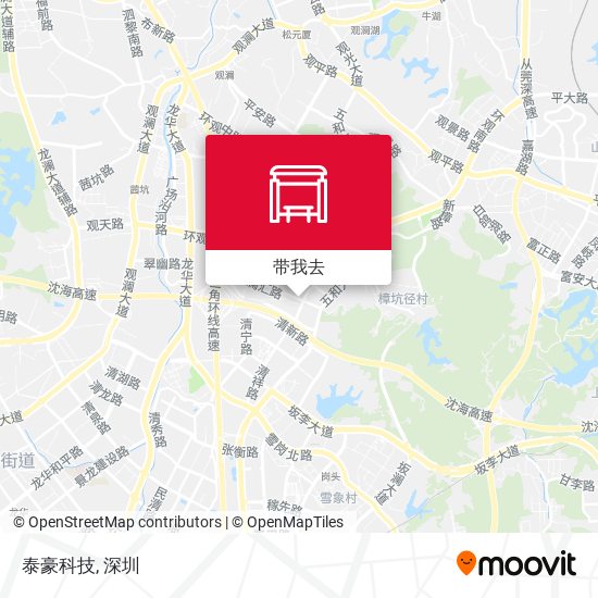 泰豪科技地图