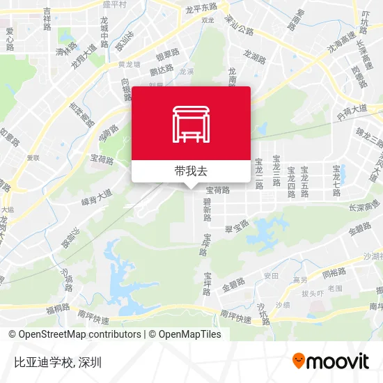 比亚迪学校地图
