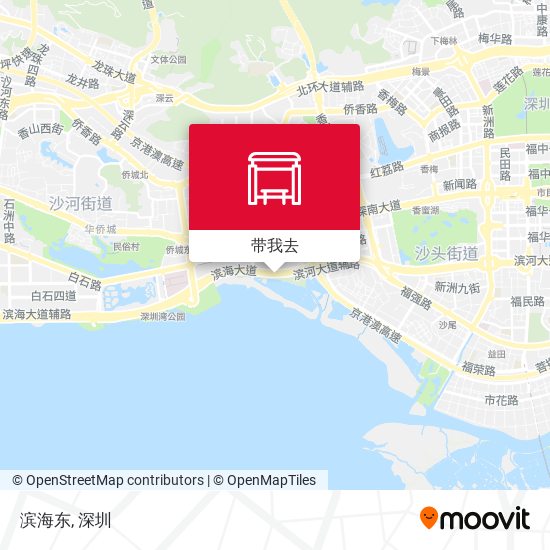 滨海东地图