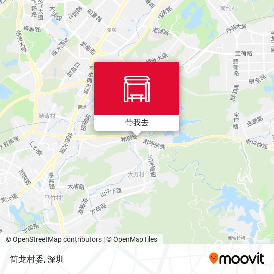 简龙村委地图