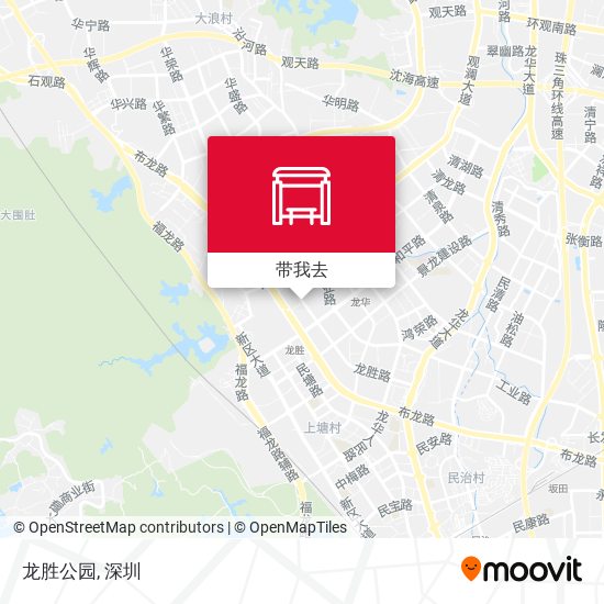 龙胜公园地图