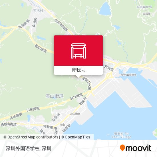 深圳外国语学校地图