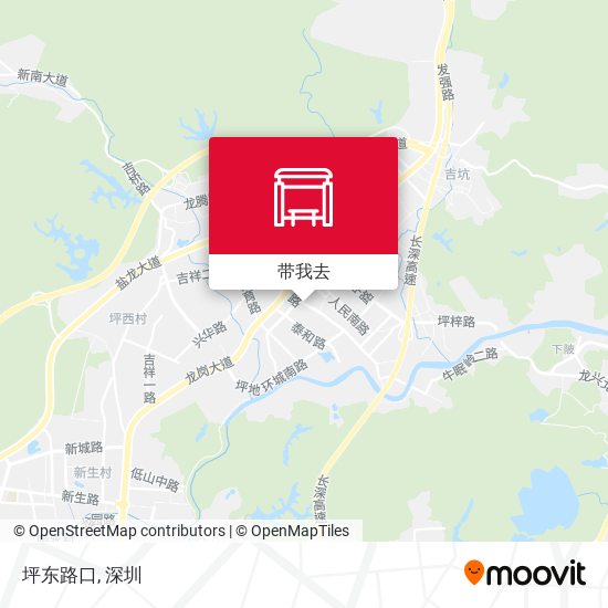 坪东路口地图