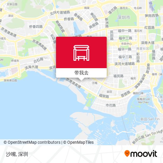 沙嘴地图