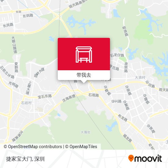 捷家宝大门地图
