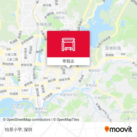 怡景小学地图