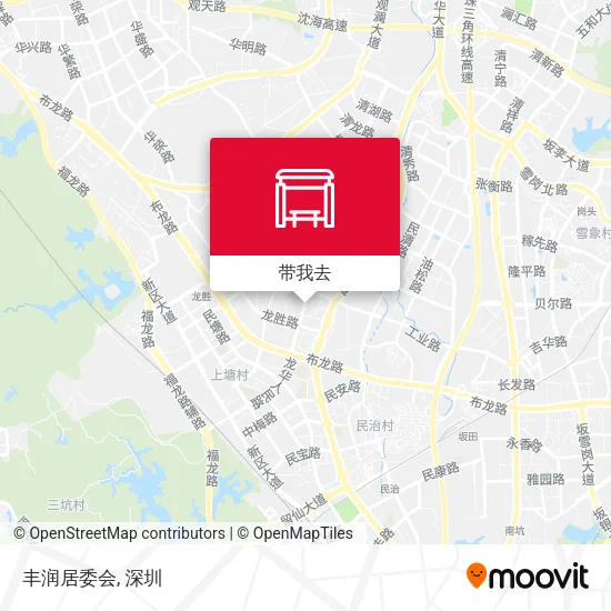 丰润居委会地图