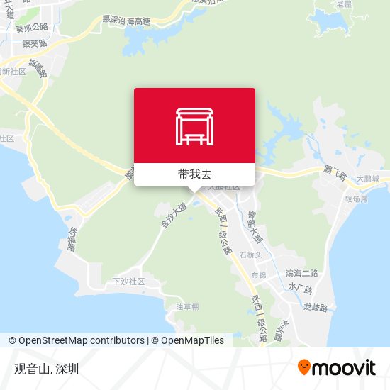 观音山地图