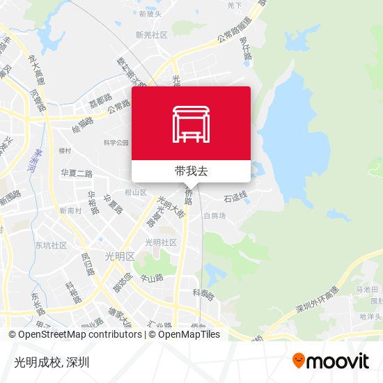 光明成校地图