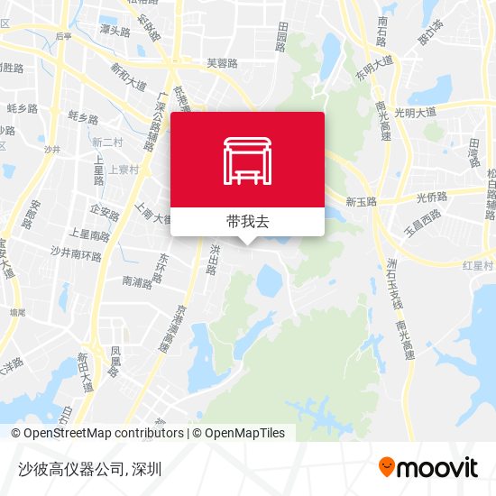 沙彼高仪器公司地图