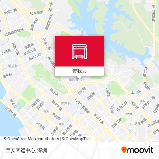 宝安客运中心地图