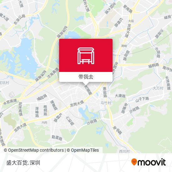 盛大百货地图