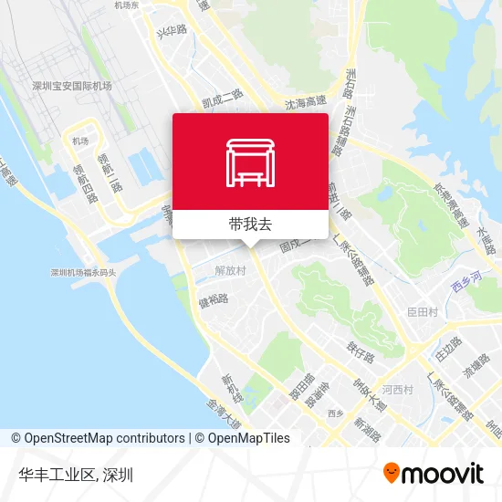 华丰工业区地图