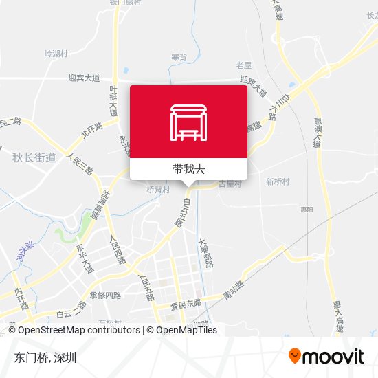 东门桥地图