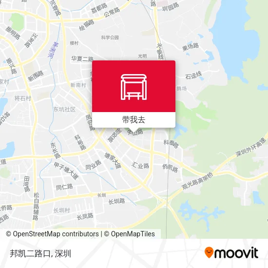 邦凯二路口地图