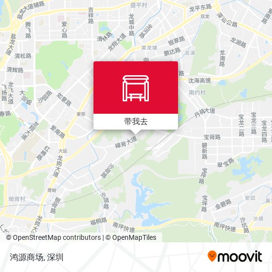 鸿源商场地图