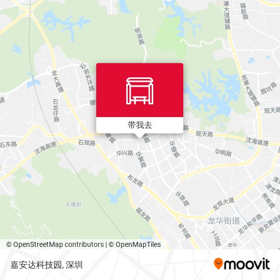 嘉安达科技园地图