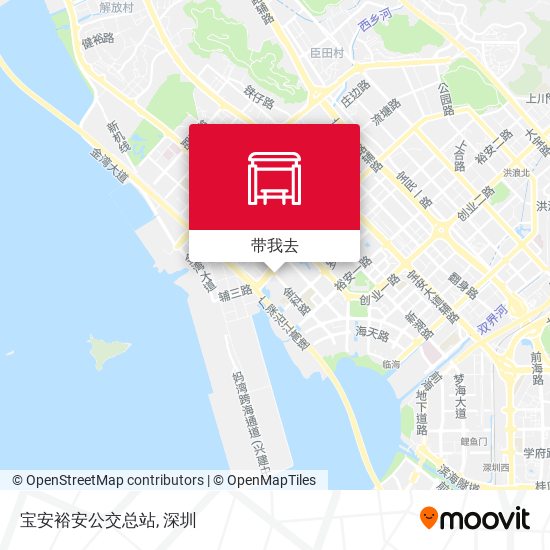 宝安裕安公交总站地图