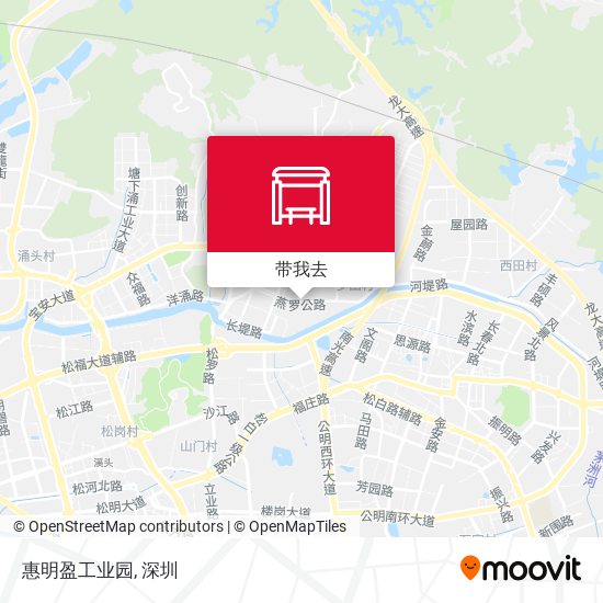 惠明盈工业园地图