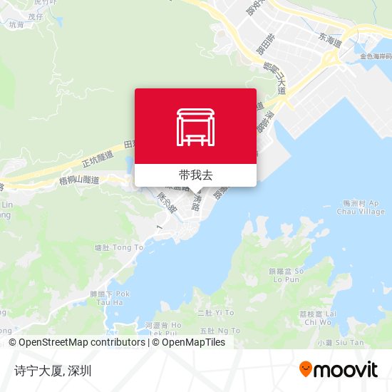 诗宁大厦地图