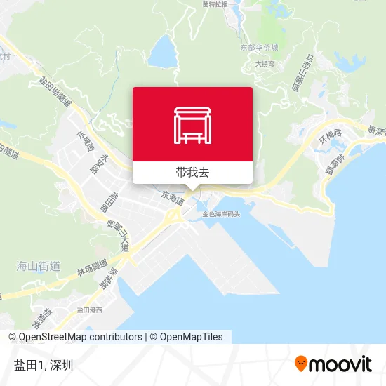 盐田1地图