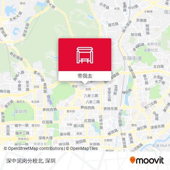 深中泥岗分校北地图