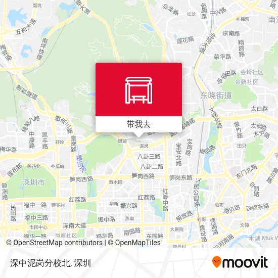 深中泥岗分校北地图