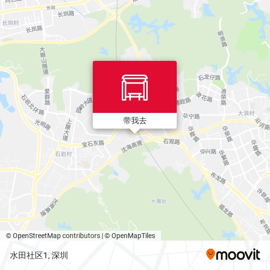 水田社区1地图