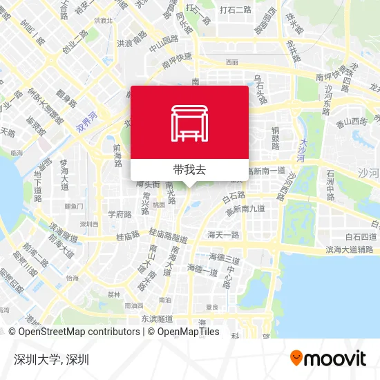 深圳大学地图