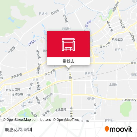 鹏惠花园地图