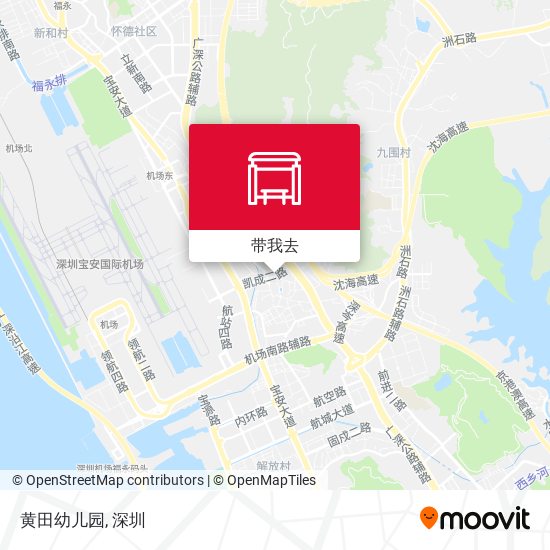 黄田幼儿园地图