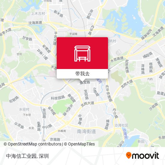 中海信工业园地图