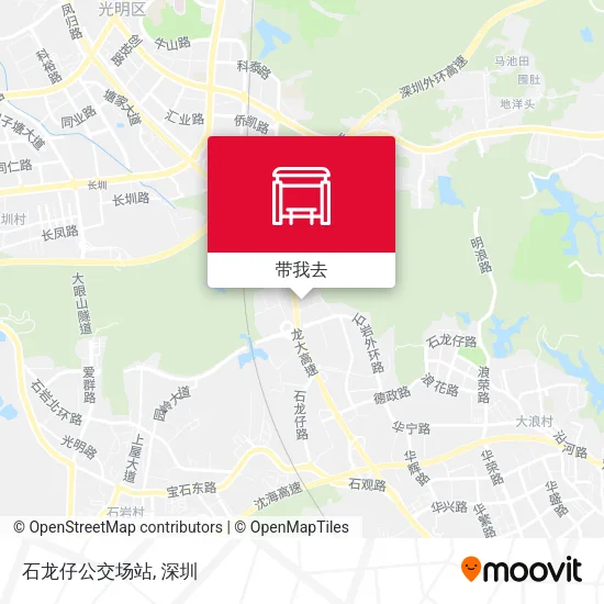 石龙仔公交场站地图