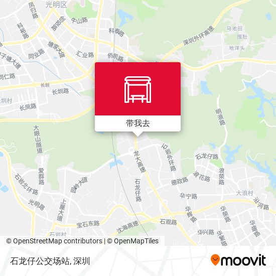 石龙仔公交场站地图
