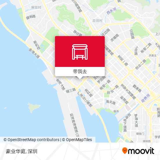 豪业华庭地图