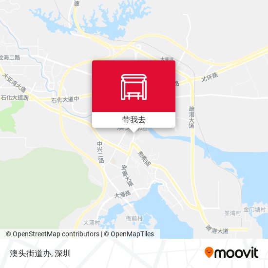 澳头街道办地图