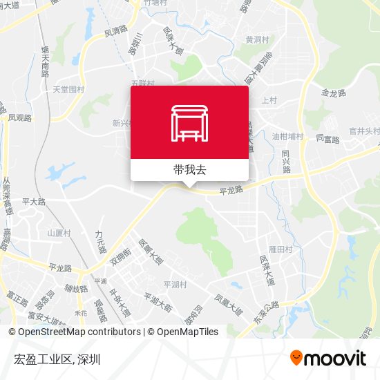 宏盈工业区地图