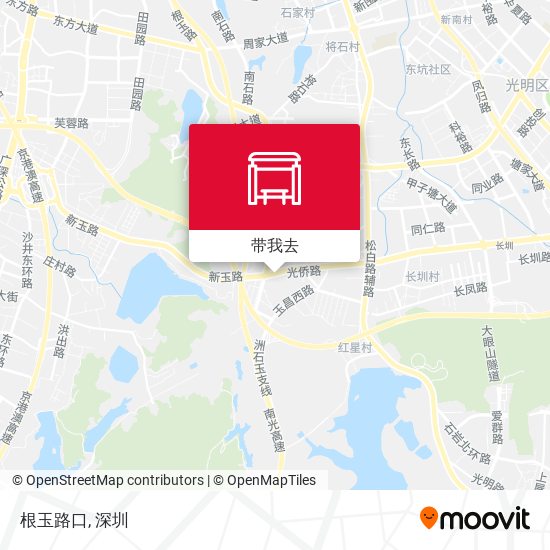 根玉路口地图